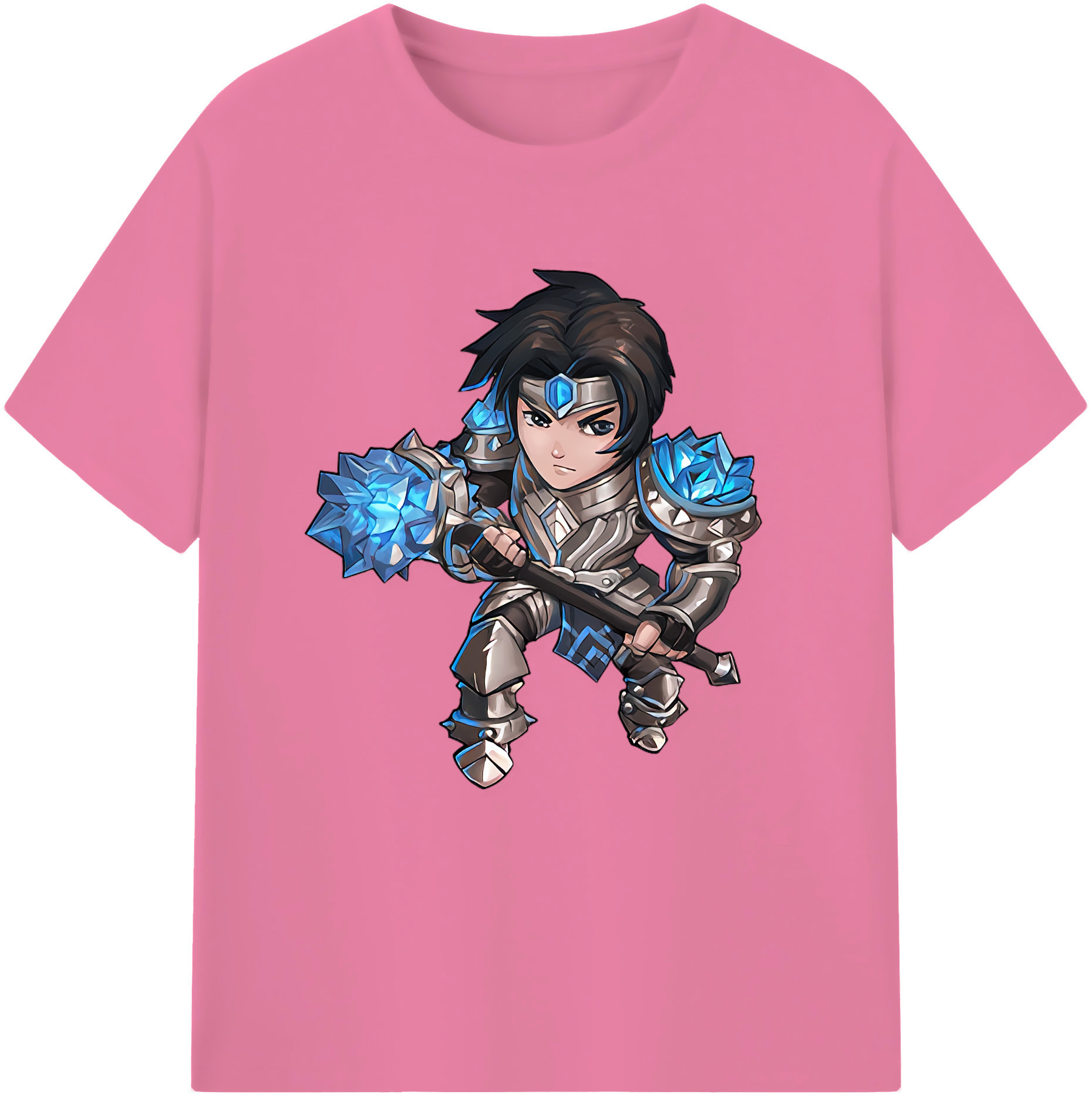 リーグ・オブ・レジェンド League of Legends LOL 綿100％半袖Tシャツ（フロントプリント）